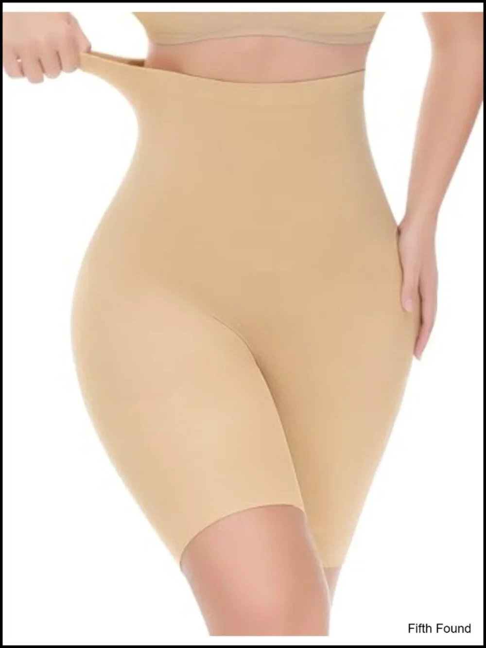 High Waisted Tummy Control Shapewear Shorts Seamless Body Shaper Thigh Slimmer
